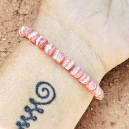 Rhodochrosite Bracelet | I Am Me