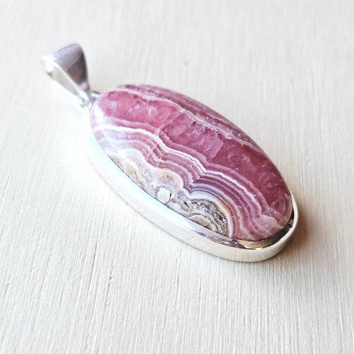 Rhodochrosite Pendant | Inner Expansion