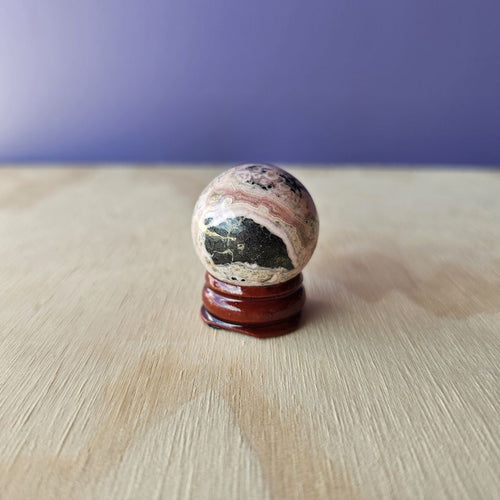 Rhodochrosite Sphere | The Mirror Within 47gms