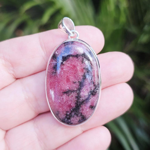 Rhodonite Pendant | Heart Of Strength