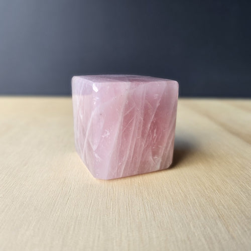 Rose Quartz Cube | 266gms