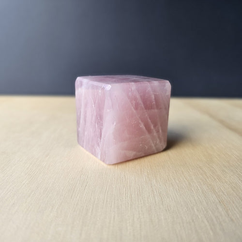 Rose Quartz Cube | 266gms