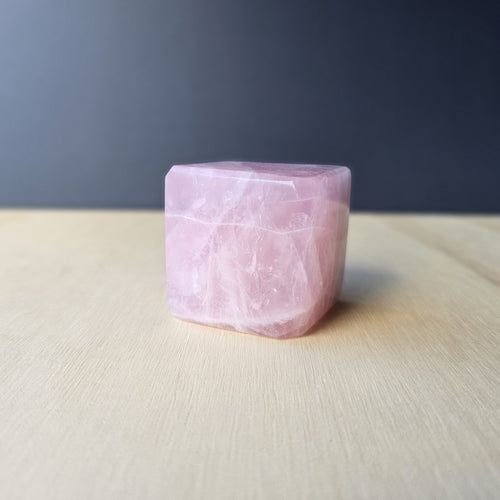 Rose Quartz Cube | 272gms