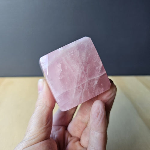 Rose Quartz Cube | 272gms