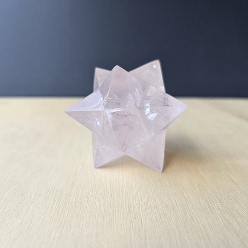 Rose Quartz Merkaba | 159gms