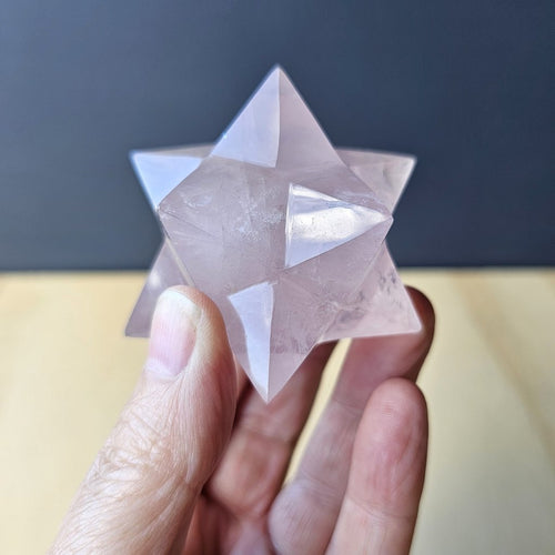 Rose Quartz Merkaba | 159gms
