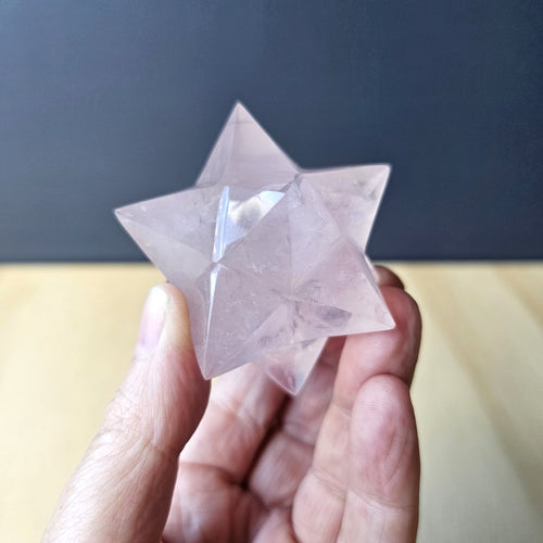 Rose Quartz Merkaba | 159gms