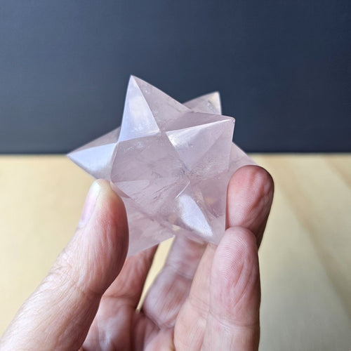 Rose Quartz Merkaba | 159gms