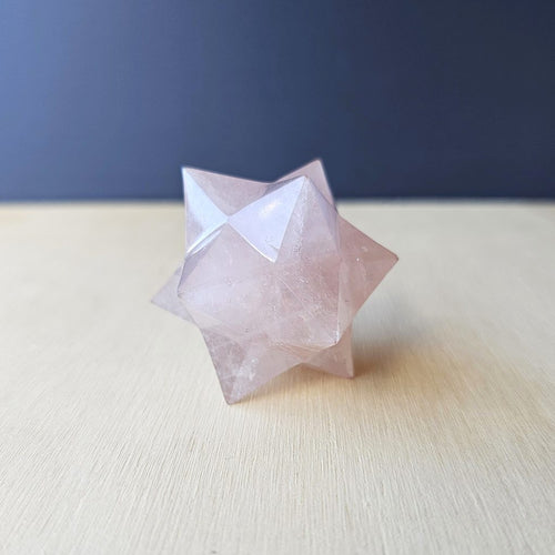 Rose Quartz Merkaba | 89gms