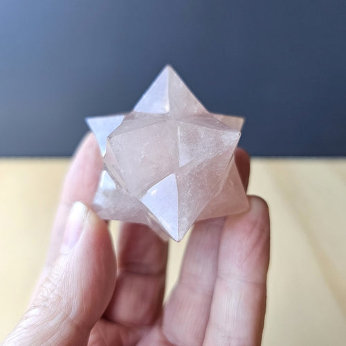 Rose Quartz Merkaba | 89gms