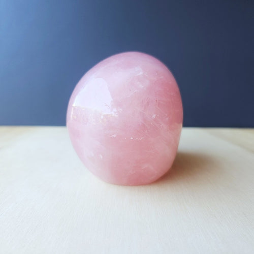 Rose Quartz Skull | Heart Space Guardian