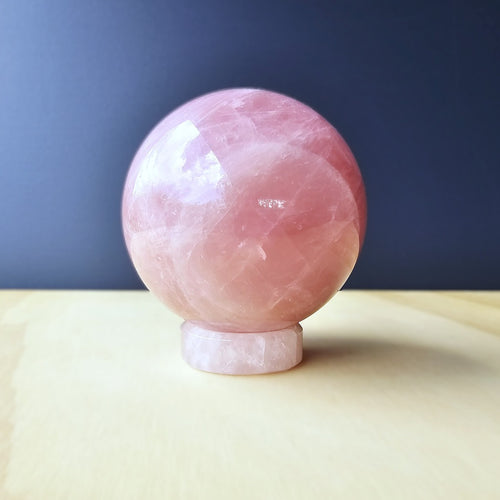 Rose Quartz Sphere | Circle Of Self Love