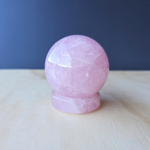 Rose Quartz Sphere | The Love Oracle