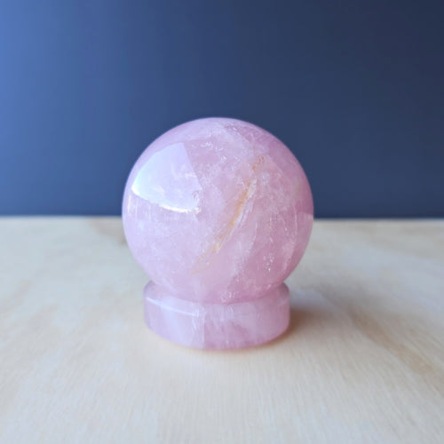 Rose Quartz Sphere | The Love Oracle