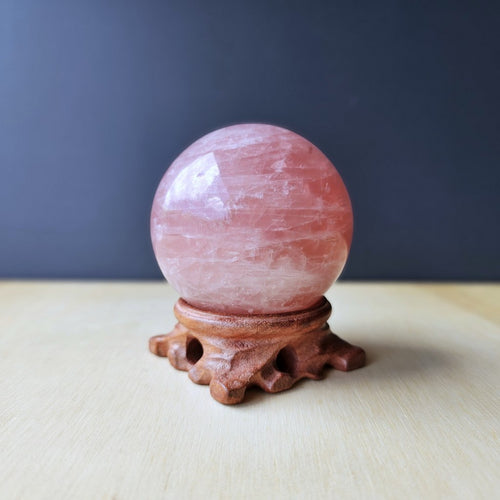 Rose Quartz Sphere | The Love Oracle
