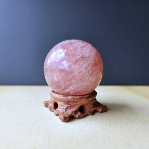 Rose Quartz Sphere | The Love Oracle