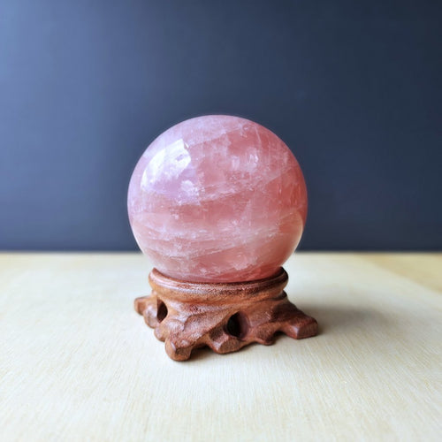 Rose Quartz Sphere | The Love Oracle