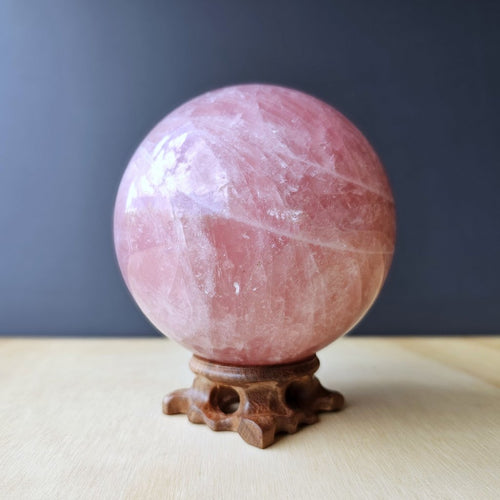 Rose Quartz Sphere | The Quiet Heart