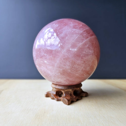 Rose Quartz Sphere | The Quiet Heart