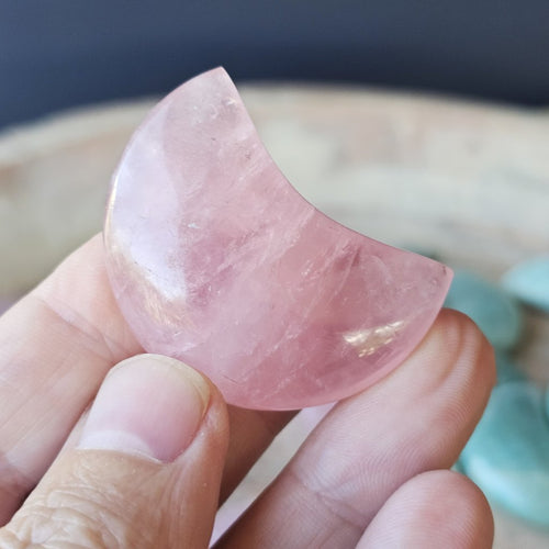 Rose Quartz & Amazonite Moons | Celestial Calm