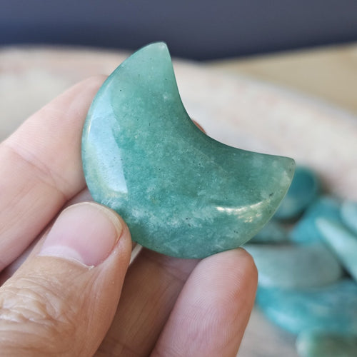 Rose Quartz & Amazonite Moons | Celestial Calm