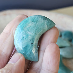 Rose Quartz & Amazonite Moons | Celestial Calm