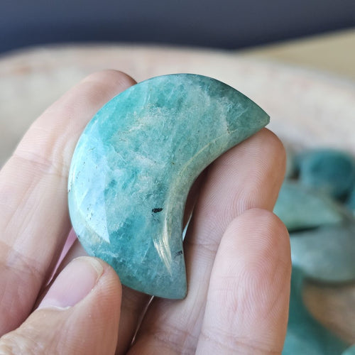 Rose Quartz & Amazonite Moons | Celestial Calm