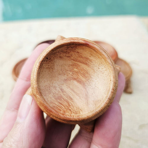 Rosewood Sphere Stands | 4.5cm