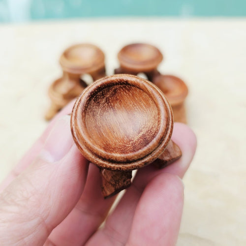 Rosewood Sphere Stands | Small 2.9cm