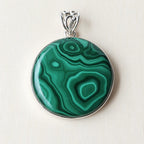 Malachite Pendant | Dual Frequency
