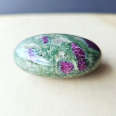 Ruby Fuchsite Palm Stone | 167gms