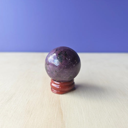Ruby Sphere | Sacred Sanskrit 90gms