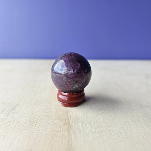 Ruby Sphere | Sacred Sanskrit 90gms