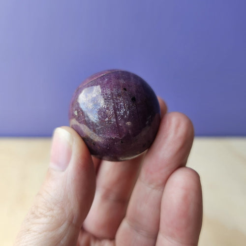 Ruby Sphere | Sacred Sanskrit 90gms