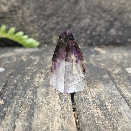 Rutilated, Amethyst & Inclusion Quartz| Faceted Freeform 32gms