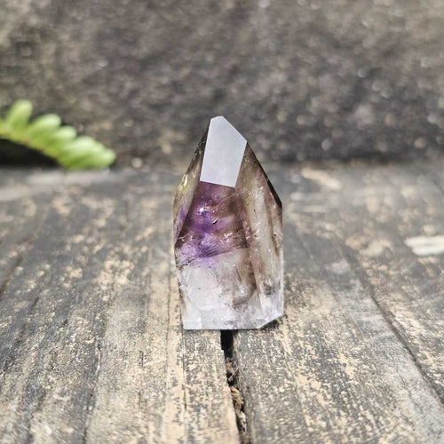 Rutilated, Amethyst & Inclusion Quartz| Faceted Freeform 32gms