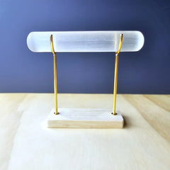 Selenite Bracelet Holder | Display Stand