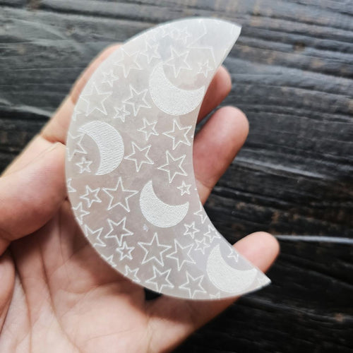 Selenite | Etched Moons
