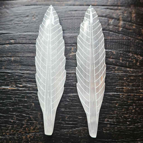 Selenite Feathers | Angel Communication