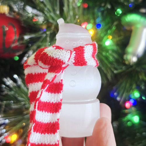 Selenite Snowman | Snow Snugglers
