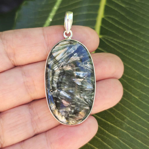 Seraphinite Pendant | Angelic Harmony