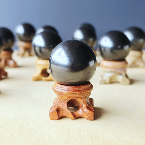 Shungite Spheres | With Stand