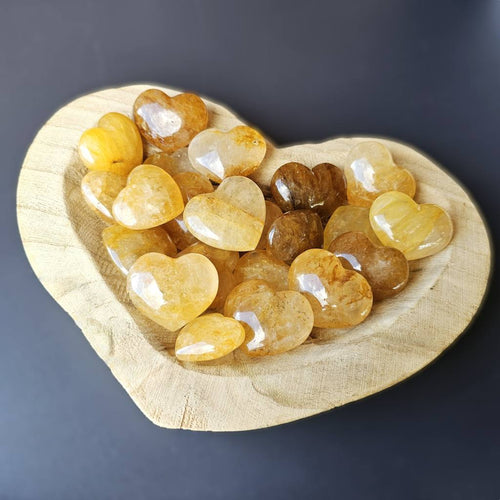 Small Golden Healer Hearts | Heart Of Gold