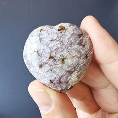 Small Ocean Jasper Hearts | Still Current