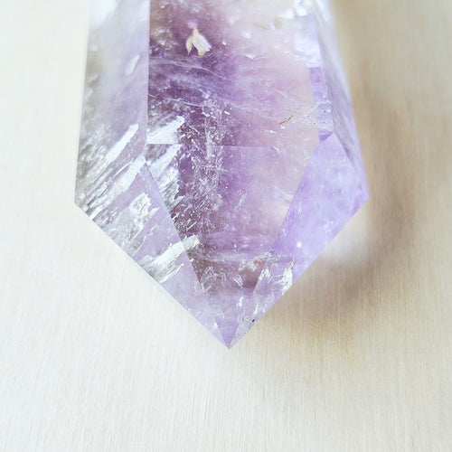 Smoky Amethyst Quartz Double Termination | Dual Flow