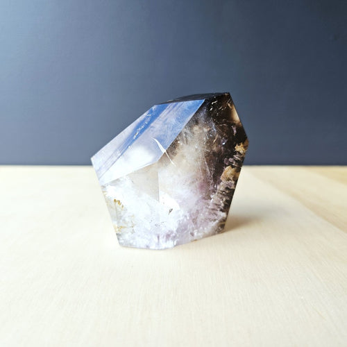 Smoky Amethyst Quartz | Faceted Freeform 387gms
