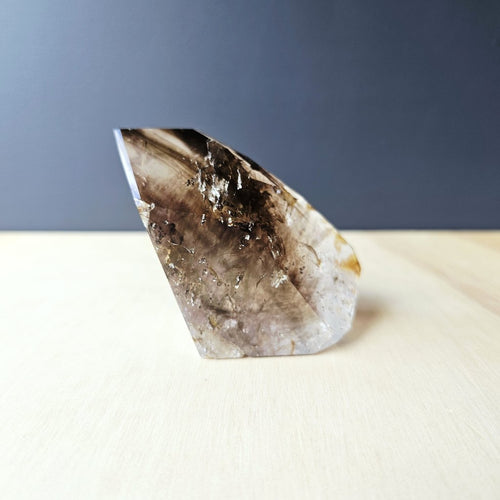 Smoky Amethyst Quartz | Faceted Freeform 387gms