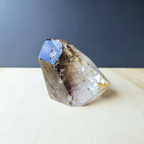 Smoky Amethyst Quartz | Faceted Freeform 387gms