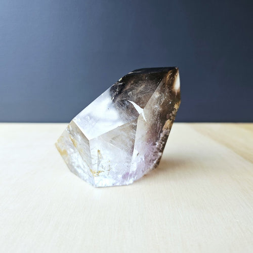 Smoky Amethyst Quartz | Faceted Freeform 387gms