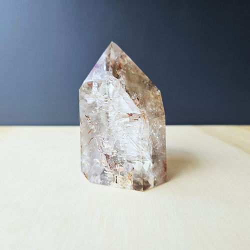 Smoky Amethyst Quartz| Faceted Freeform 532gms